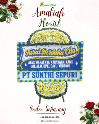 Papan Bunga Duka di Hilimegai