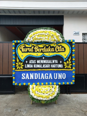 Papan Bunga Duka di Hilimegai