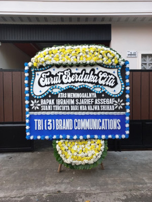 Papan Bunga Duka di Hilimegai